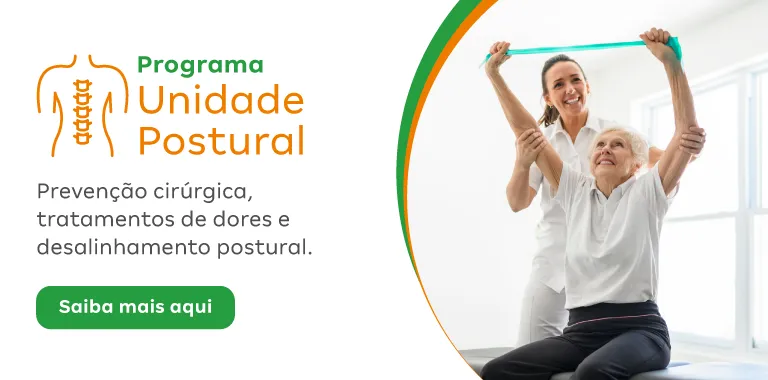 Link de acesso a página sobre unidade postural