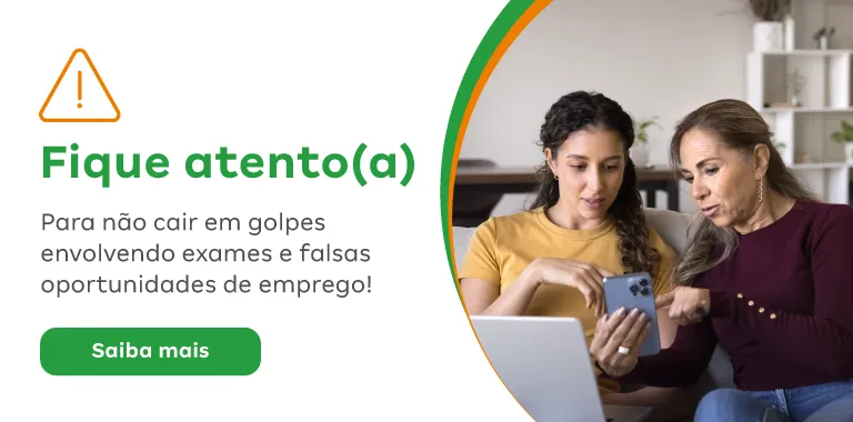 Fique atento golpes